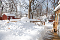 Our Home After the January 27, 2011 Snow Storm - January 27, 2011